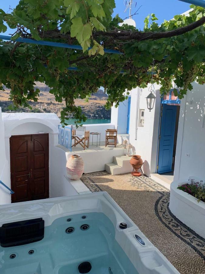 Lindos Beach Boutique Villa Buitenkant foto