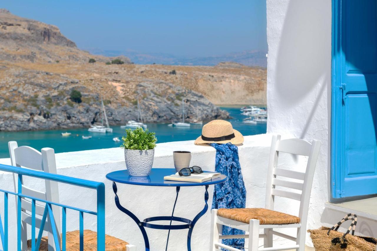 Lindos Beach Boutique Villa Buitenkant foto