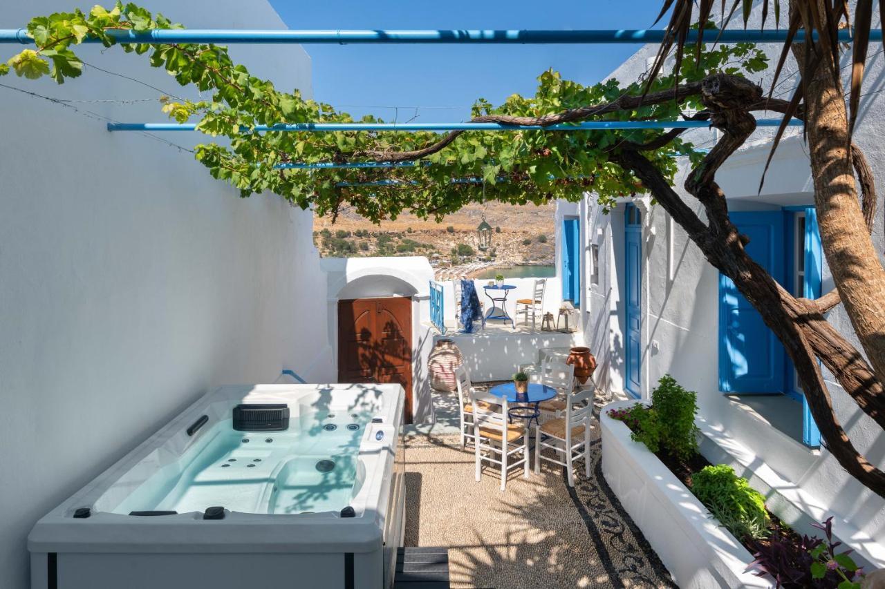Lindos Beach Boutique Villa Buitenkant foto